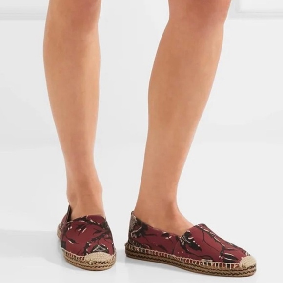Isabel Marant Red and Black Espadrilles - Picture 2 of 16